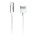 Porodo PD-CBL0039-WH 2-in-1 Type-C & MagSafe 3 charging cable white Qatar