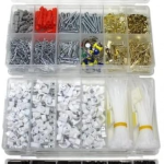 ISMA Multifunctional Tool Kit 1500 pcs for DIY Home and Office in a Table-Case - Image 3