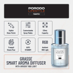 ⁦Porodo Lifestyle Grasse Smart Aroma Diffuser - Clear⁩ - الصورة ⁦3⁩