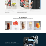 Ninja SLUSHi Professional Frozen Drink Maker, Powerful 200W Motor, Whisperchill Technology, Large 2.5L Pitcher Create Smooth Slushies & Frozen Treats, AUS Plug Type, Artic Blue & Gray | FS301ANZ - Image 4