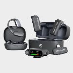 Hollyland Lark Max 2 Ultimate Combo wireless microphone system black