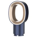 ⁦Porodo 5-In-1 Hot Air Brush Styling Set with Straightening & Curling Tool - Blue & Gold⁩ - الصورة ⁦6⁩