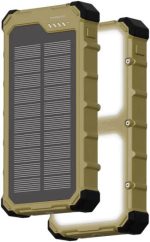 Powerology 10K solar power bank 10000mAh portable charger in Qatar