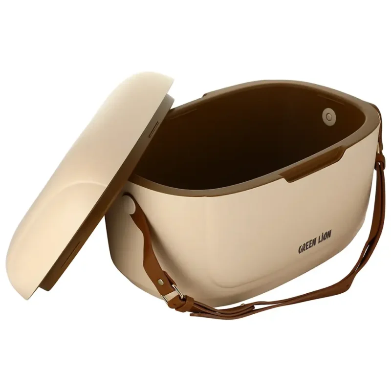 green lion vintage cooler box 12l beige in qatar